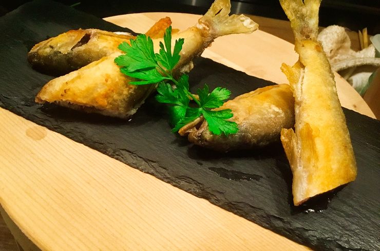 鮎の料理