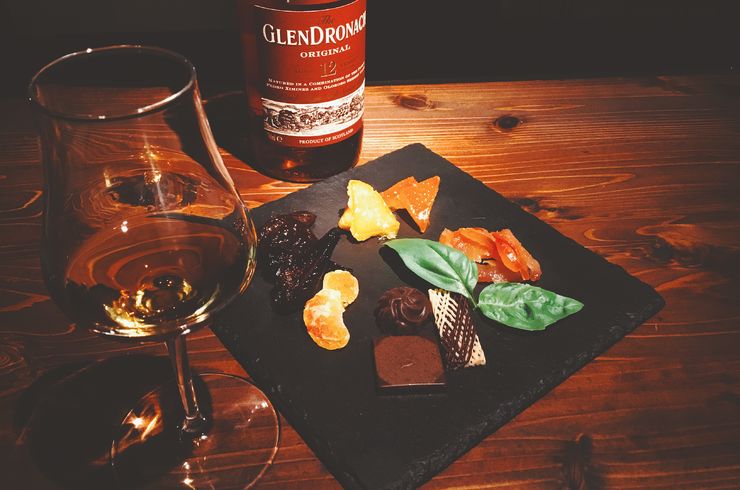 ドライフルーツとウィスキー